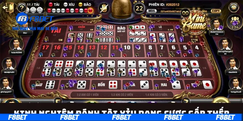 Ưu điểm của tài xỉu trực tuyến F8BET